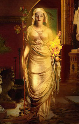 Greek Mythology Hestia Goddess of the Hearth