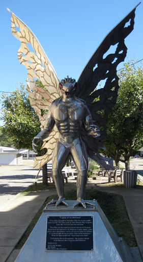 Actual Mothman Statue