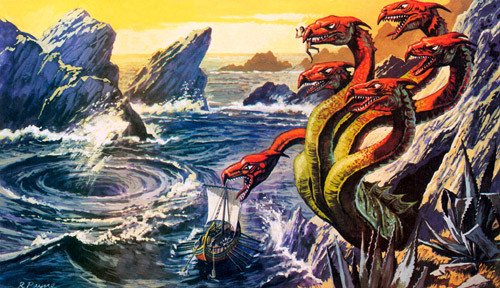 Scylla Greek Mythology Monster